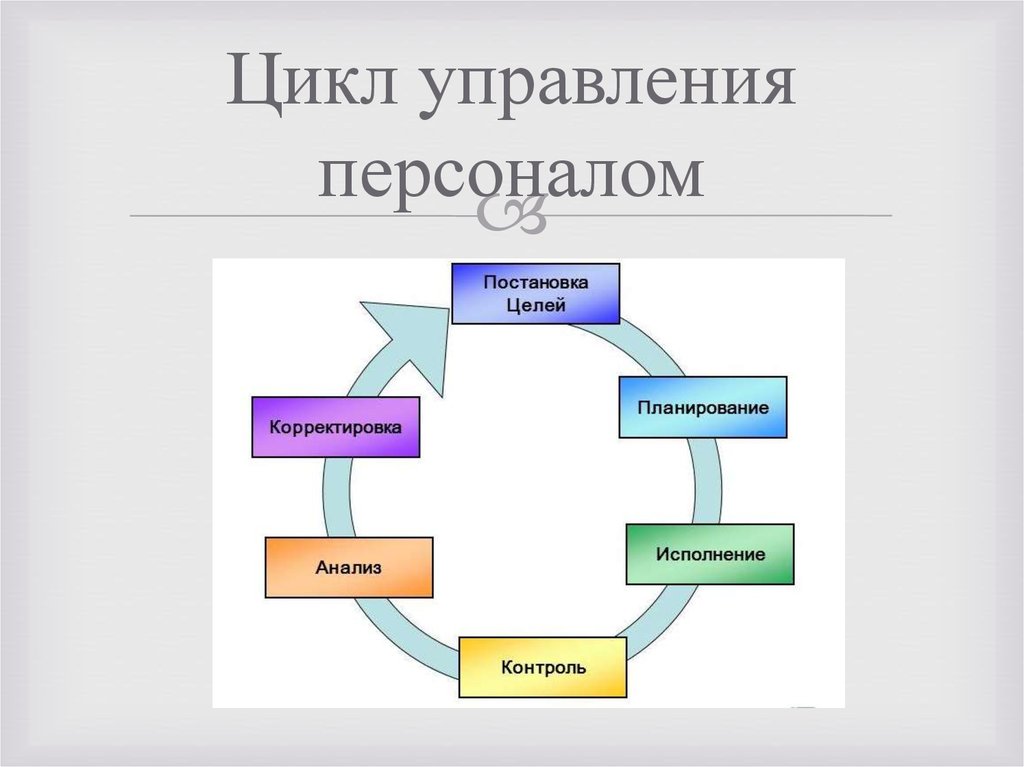 Планирование и контроль. Составляющие цикла управления. Цикл управления в менеджменте. Элементы цикла управления. Цикл процессов управления персоналом.