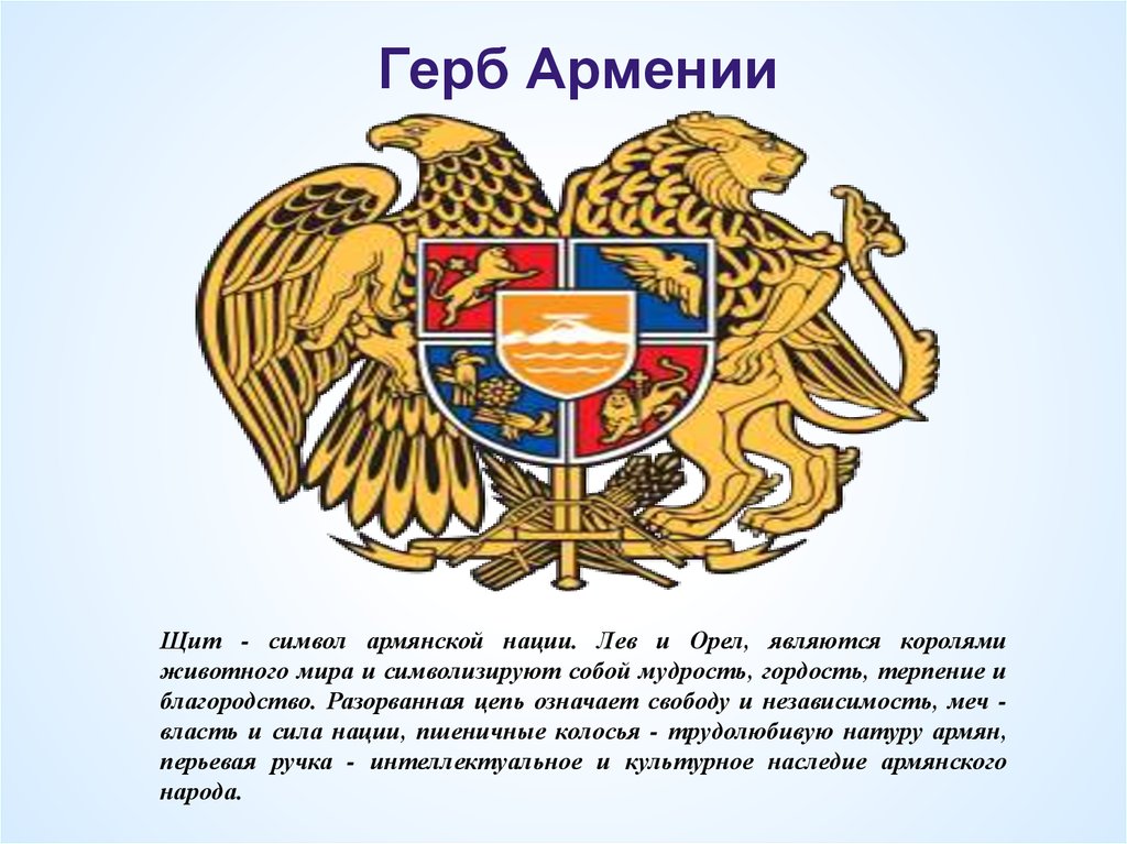 Флаг и герб армении картинки