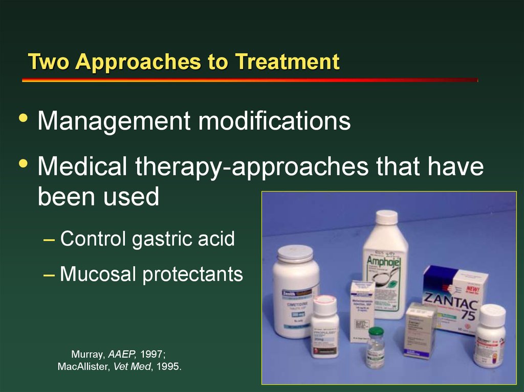 Two Approaches to Treatment