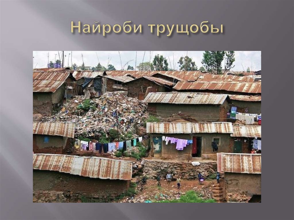 Найроби трущобы