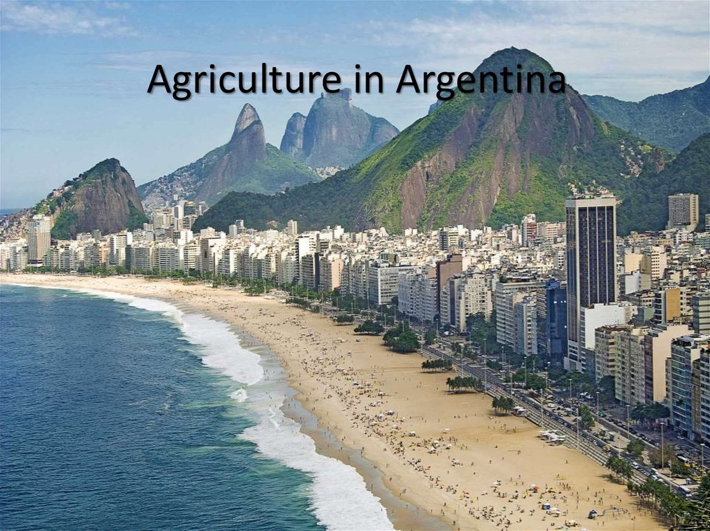 Agriculture in Argentina