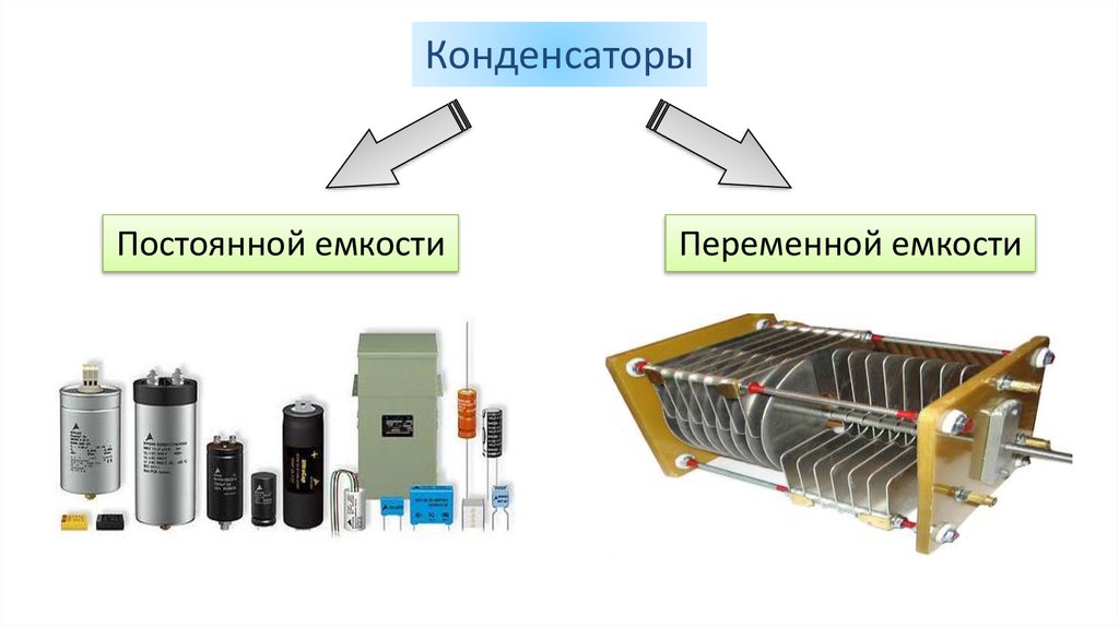 Виды км конденсаторов фото