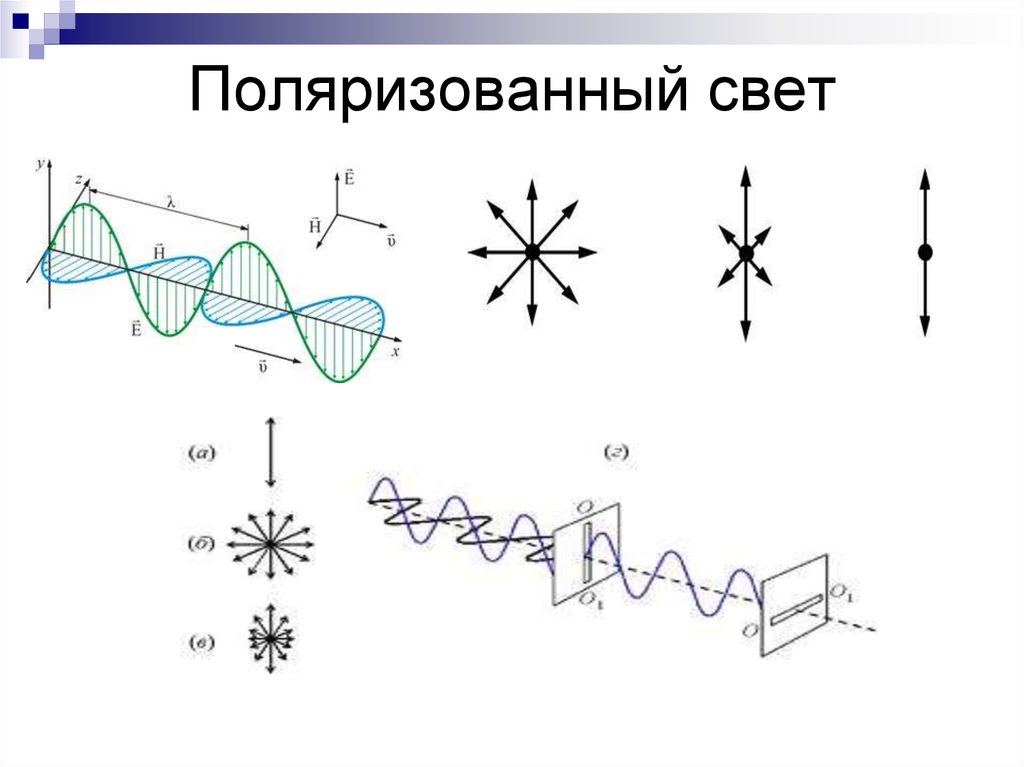 Поляризация света это