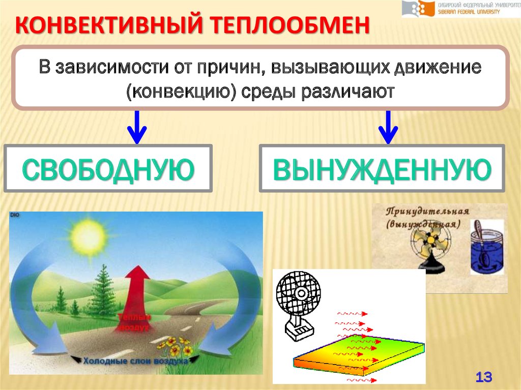 Теплообмен путем конвекции может осуществляться контрольная работа