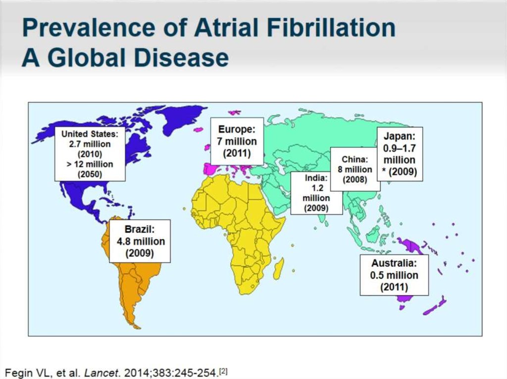 Prevalence of Atrial Fibrillation A Global Disease