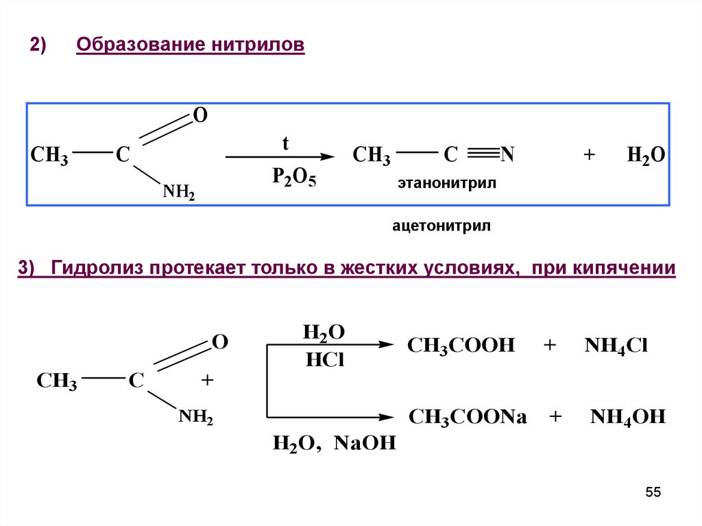 Гидролиз нитрилов. Гидролиз нитрилов механизм реакции. Образование нитрилов карбоновых кислот. Механизм гидролиза нитрилов кислот. Механизм гидролиза нитролоа.
