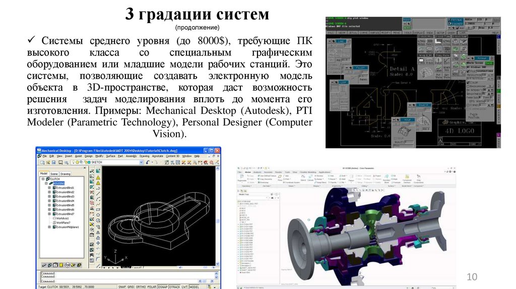 Cad системы презентация