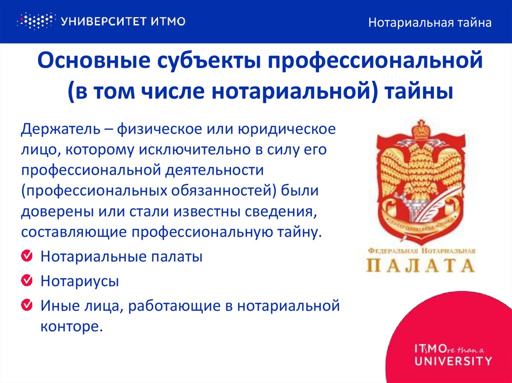 Нотариальная тайна презентация