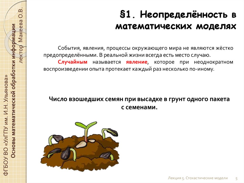 Стохастические процессы презентация