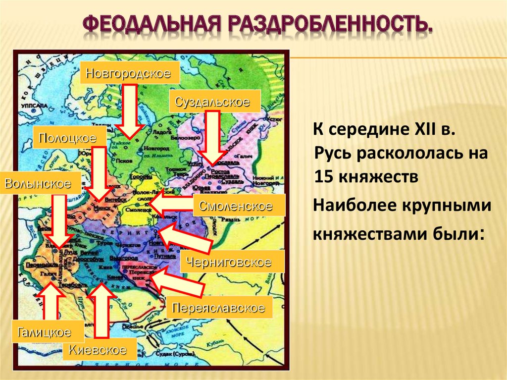 Политическая раздробленность xii xiii вв имела негативные последствия для развития русских земель