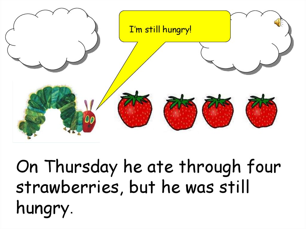 the very hungry caterpillar strawberries