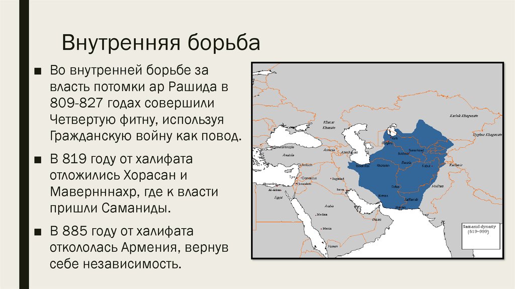 Доклад по теме Аббасиды