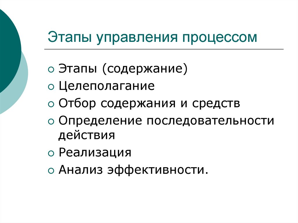 Содержание этапов управления. Этапы управления. Этапы менеджмента. Этапы процесса менеджмента. Фазы процесса управления.