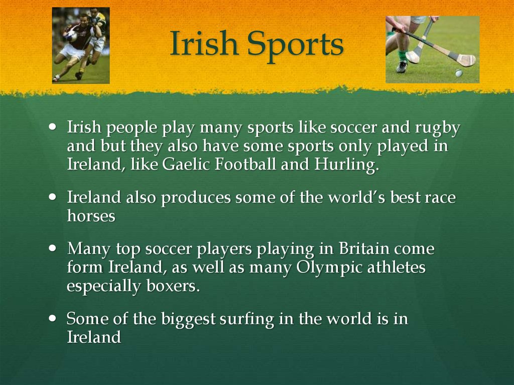 Irish Sports