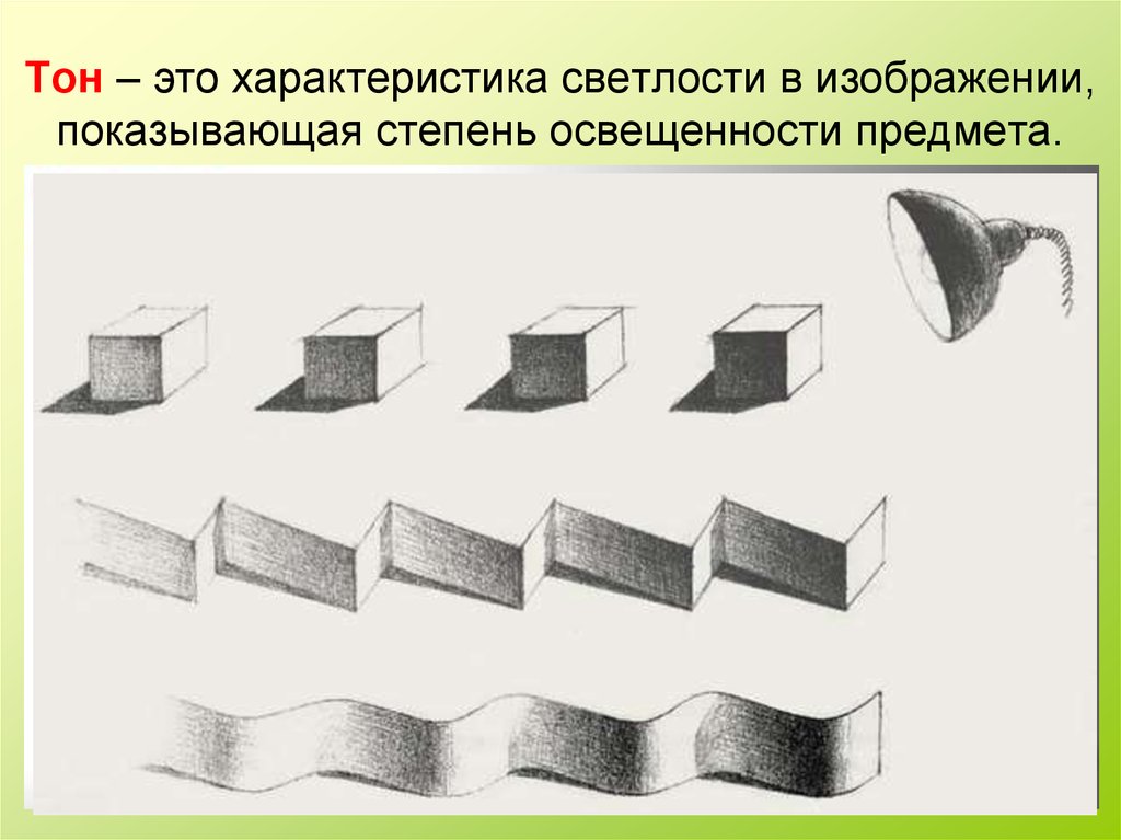 Свет и тень правила светотеневого изображения предмета изо 6 класс