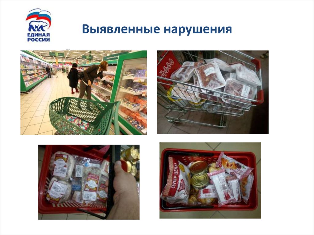 Выявленные нарушения