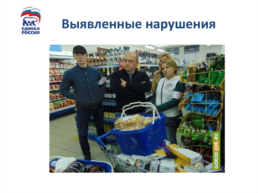 Выявленные нарушения