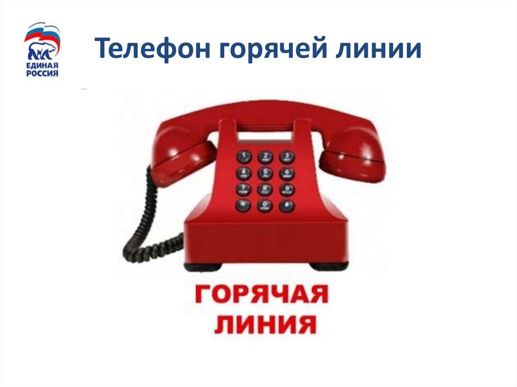 Телефон горячей линии