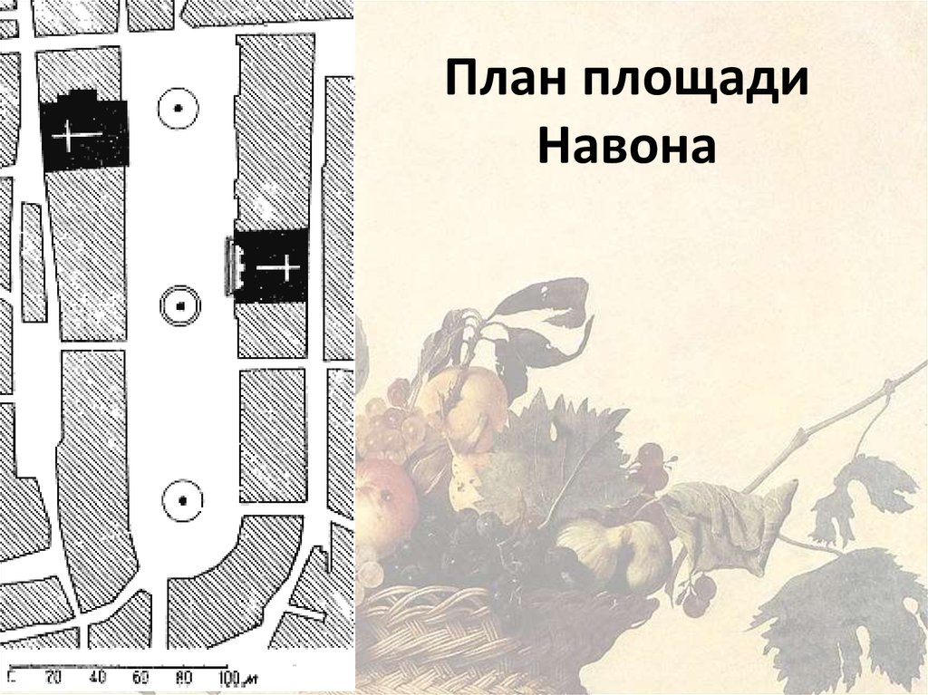 План площади Навона
