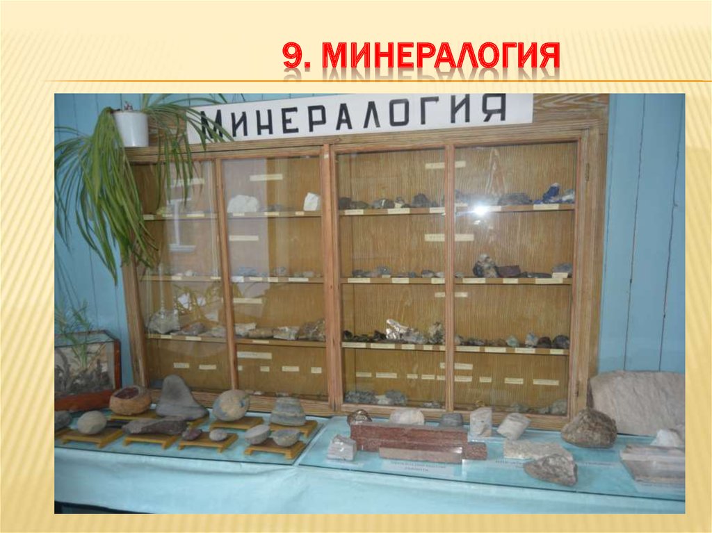 9. Минералогия