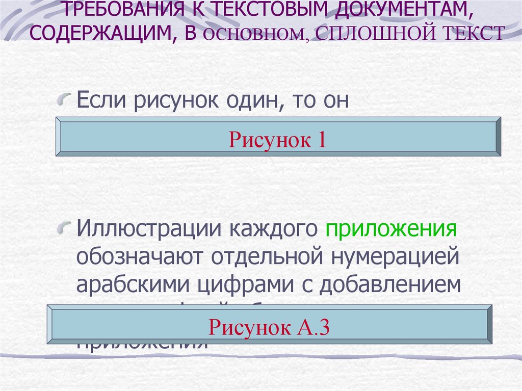 Общие требования к текстовым документам 2019