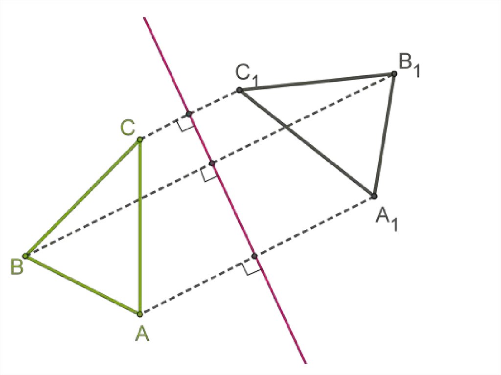 Параллельный перенос параллелограмма на вектор bd. Осевая и Центральная симметрия треугольника построение. Осевая симметрия построение фигур. Осевая симметрия треугольника построение. Осевая симметрия треугольника ABC.