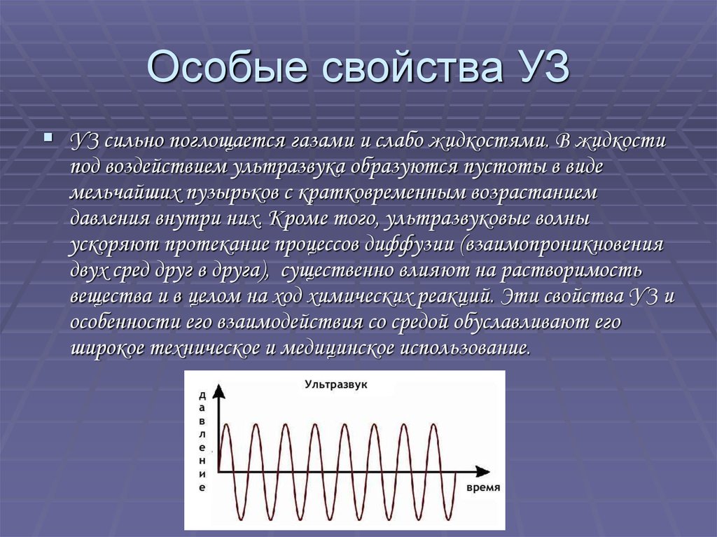 Свойства ультразвука