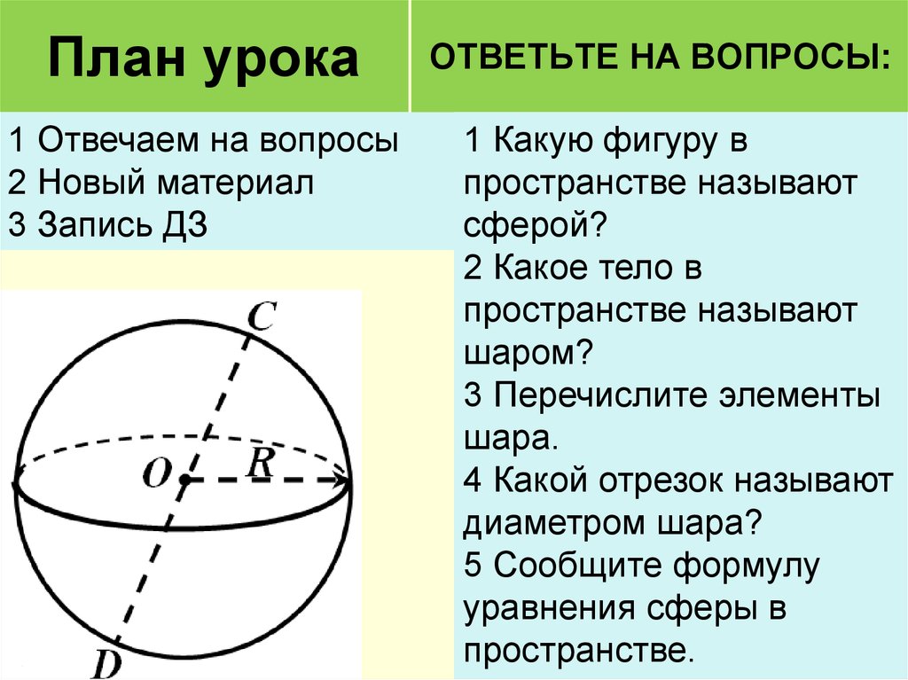 Сколько диаметров у шара. Элементы шара и сферы. Сфера в пространстве. Какое тело называется сферой. Сфера шар и их элементы.