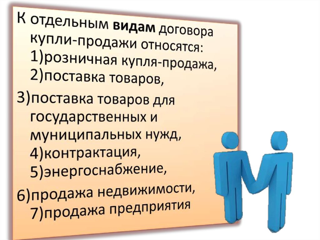 Проблемы Правового Регулирования Договора Розничной Купли Продажи