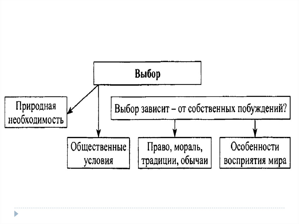 План свобода и необходимость в человеческой деятельности