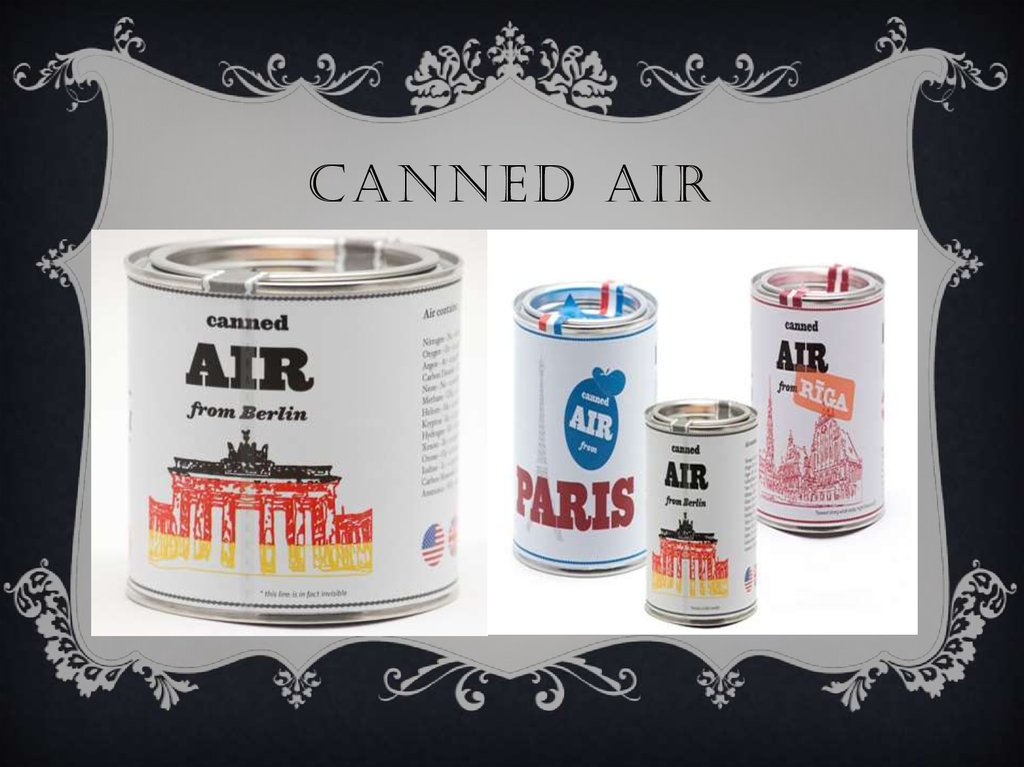 Canned air