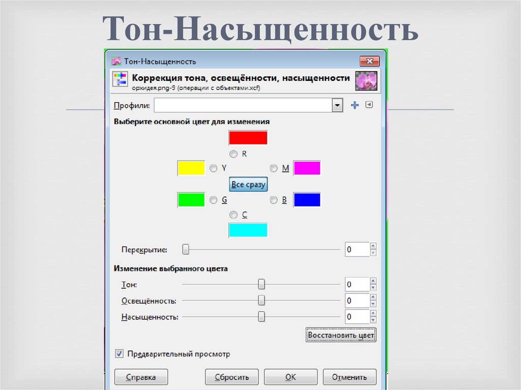 Тон-Насыщенность
