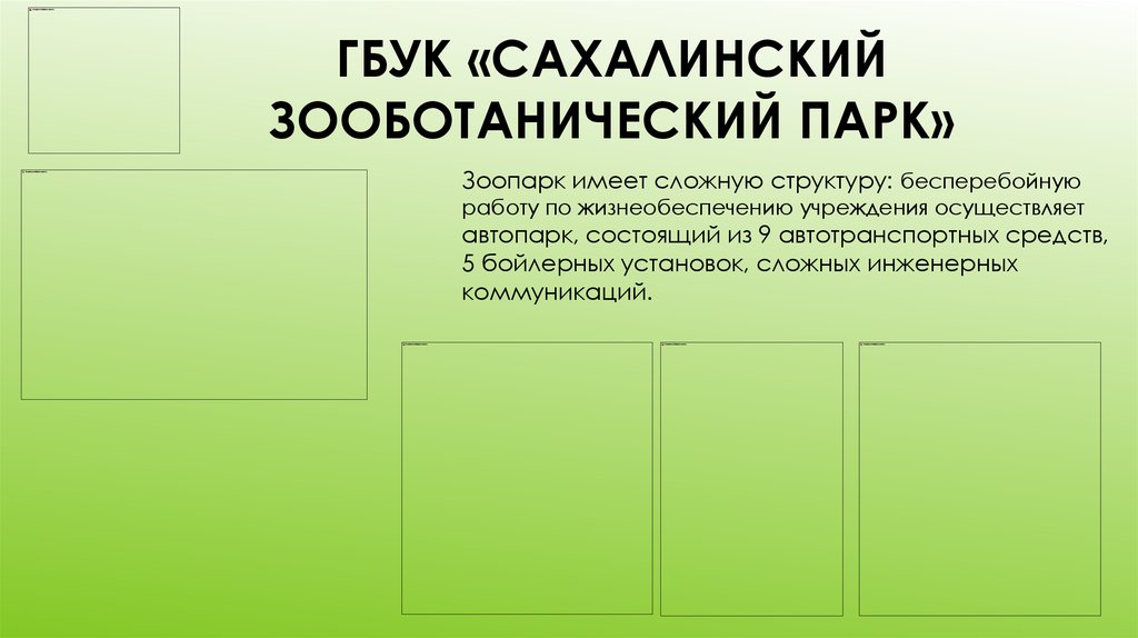 ГБУК «Сахалинский зооботанический парк»