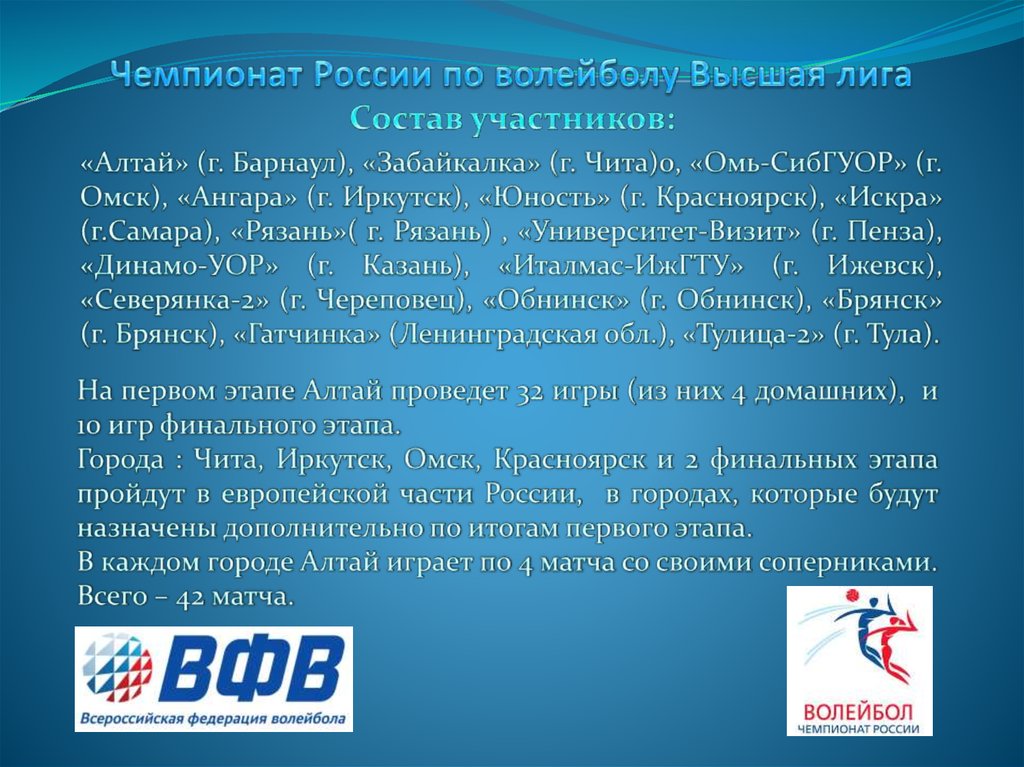 Чемпионат России по волейболу Высшая лига