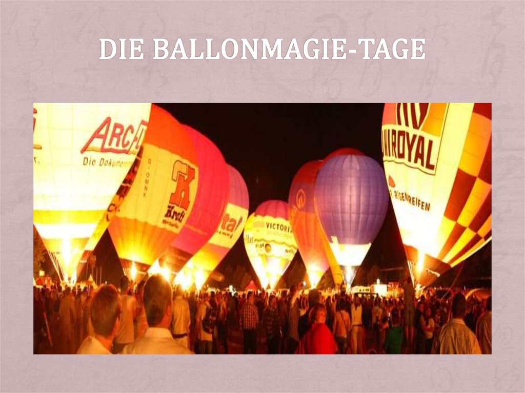 Die BallonMagie-Tage