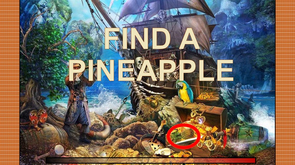 FIND A PINEAPPLE