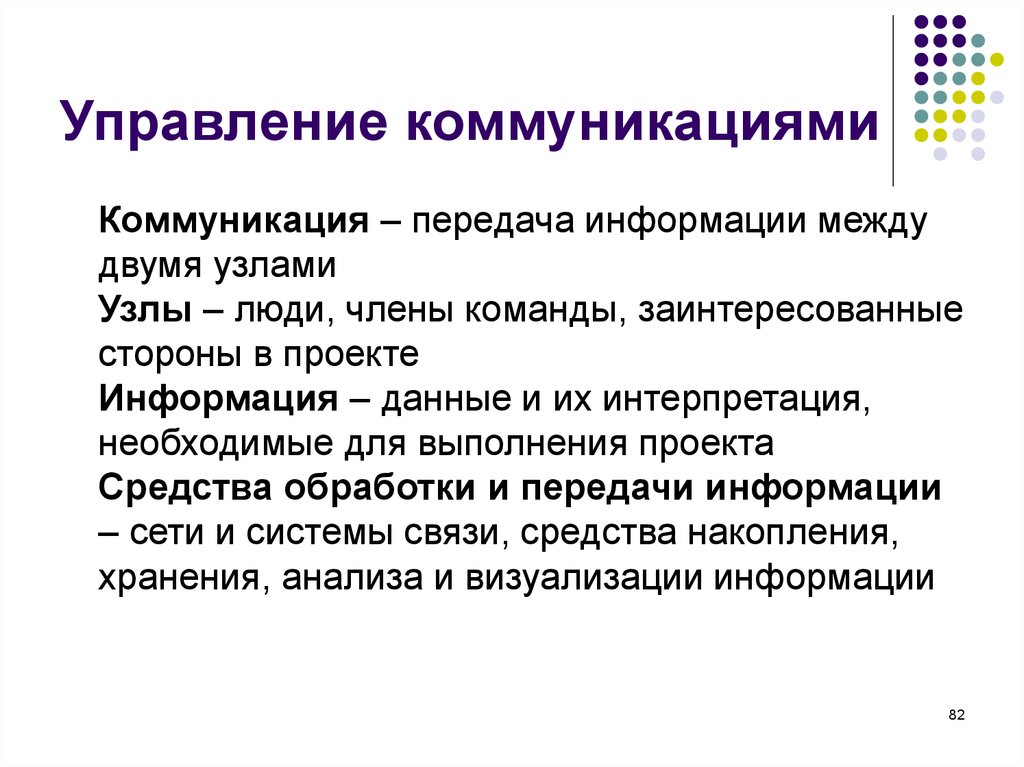 Информация и коммуникация в управлении. Управление коммуникациями. Коммуникативное управление. Информация в общении передается.