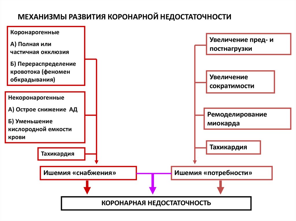 Коронарная недостаточность презентация