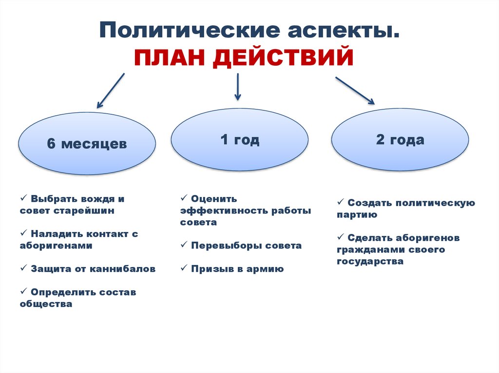 Политические аспекты