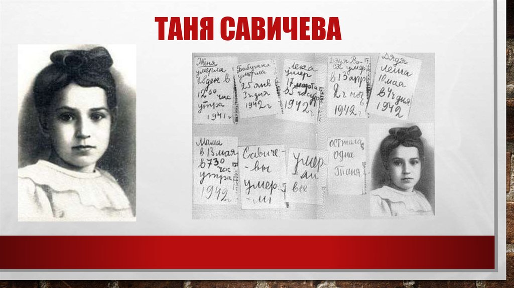 Таня савичева блокада ленинграда фото