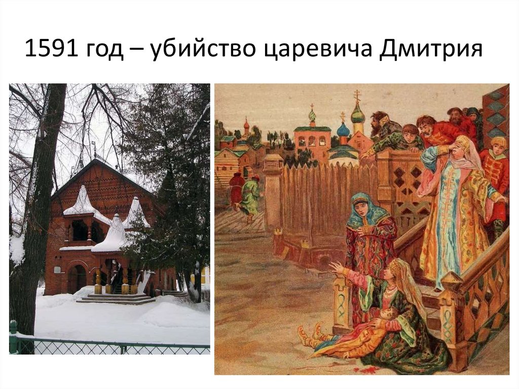 Убийство царевича дмитрия картина