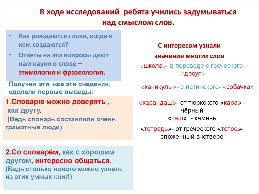 Выводить словарь