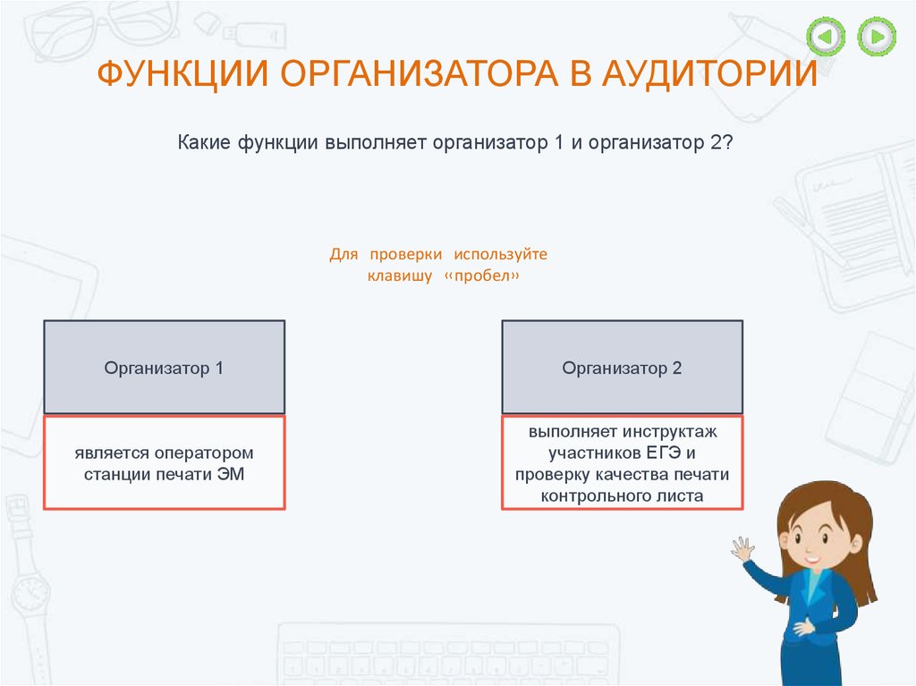 Организатор в аудитории. Функции организатора в аудитории. Роли организаторов в аудитории. Функция организатора в аудитории при масштабировании. Организаторы программы.