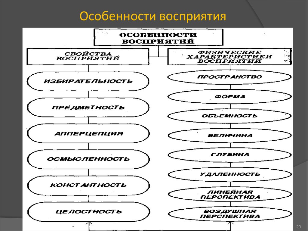 Восприятие письменного текста. Особенности восприятия. Индивидуальные особенности восприятия. Особенности восприятия денег. Специфика восприятия групп меньшинств.