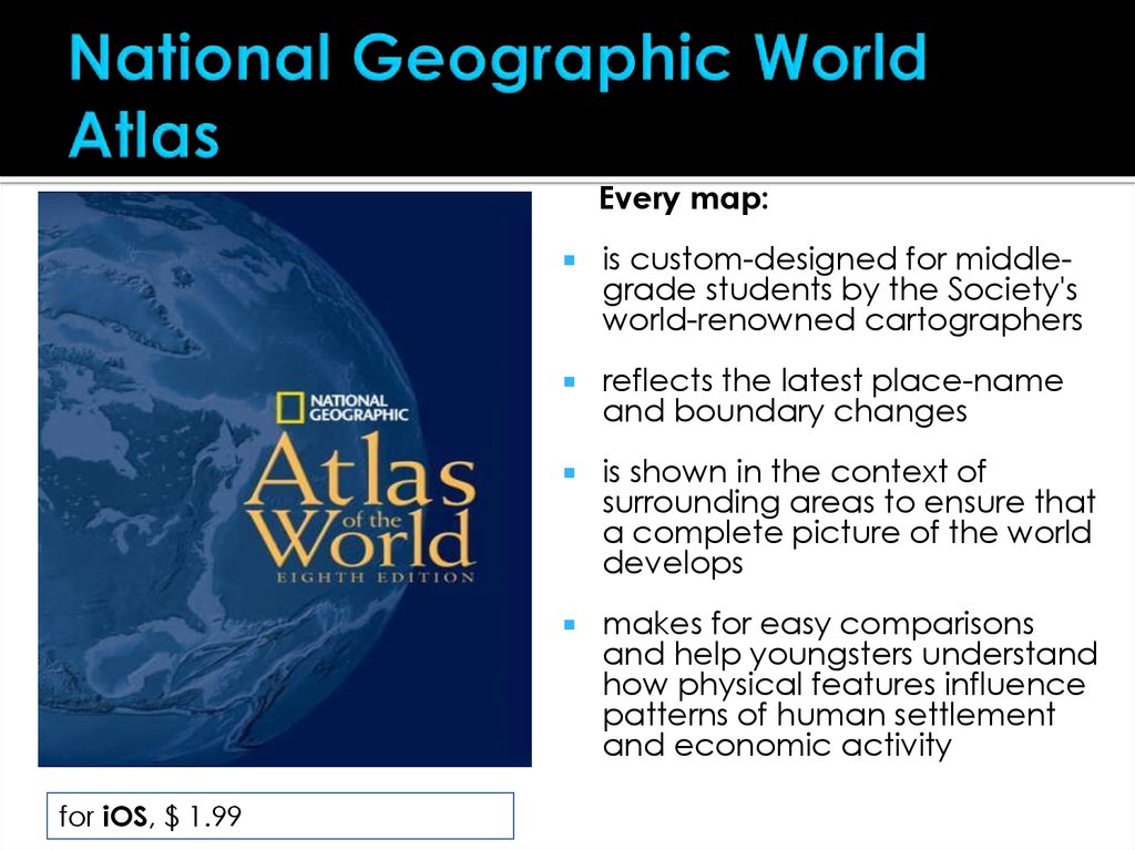 National Geographic World Atlas