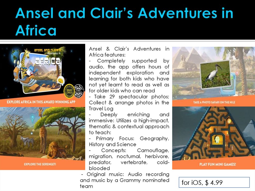 Ansel and Clair’s Adventures in Africa