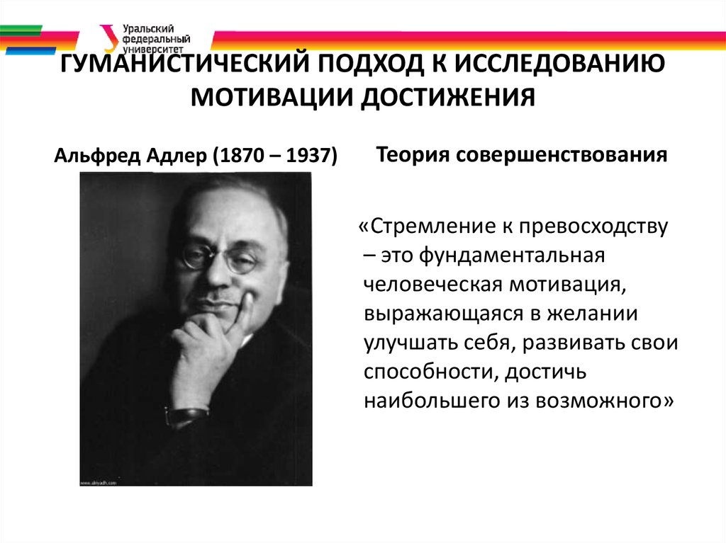 Гуманистический это. Гуманистическая психология а. Адлера. Гуманистический подход в психологии. Гуманистические теории мотивации. Теория мотивации Адлера.