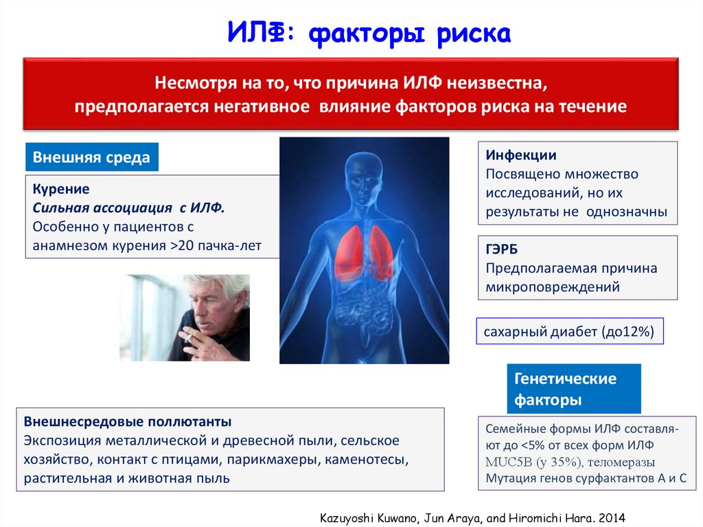 Идиопатический легочный фиброз тесты