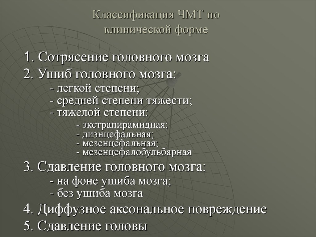 Презентация по чмт