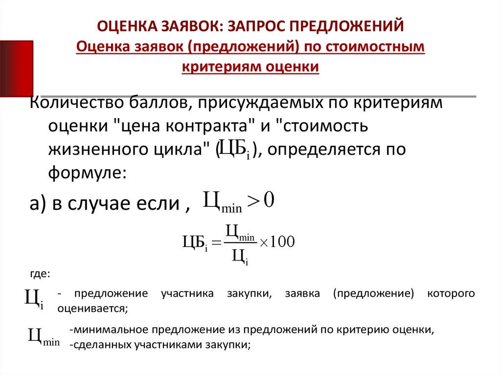 Минимальное предложение